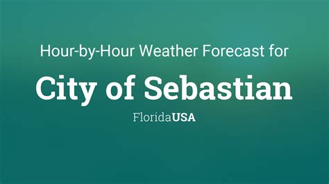 sebastian florida weather hourly